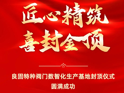 封顶大吉｜热烈庆祝欧宝ob特种阀门数智化生产基地喜封金顶